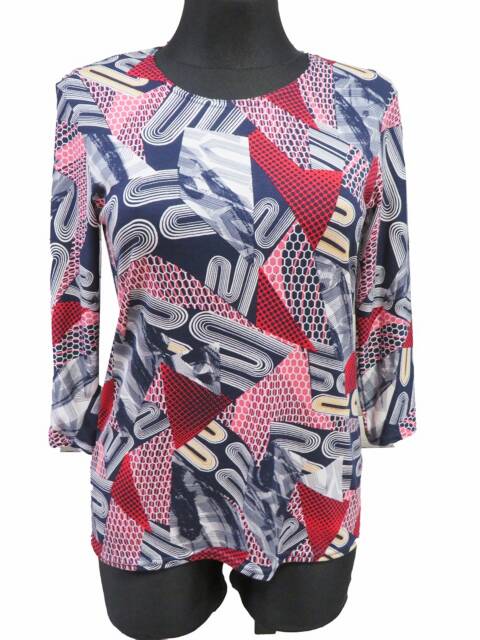 Bluzka  damskie 6296 1 kolor L-4XL (towar polskie) 1
