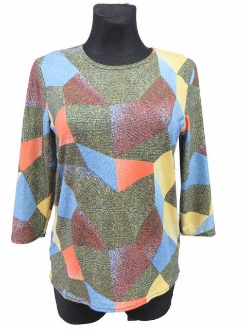 Bluzka  damskie 6299 1 kolor L-4XL (towar polskie) 1