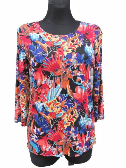 Bluzka damskie 6309 1 kolor L-4XL (towar polskie) 1