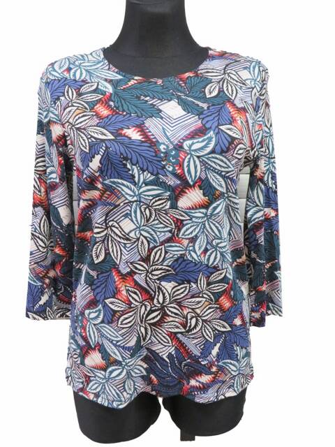 Bluzka damskie 6322 1 kolor L-4XL (towar polskie)