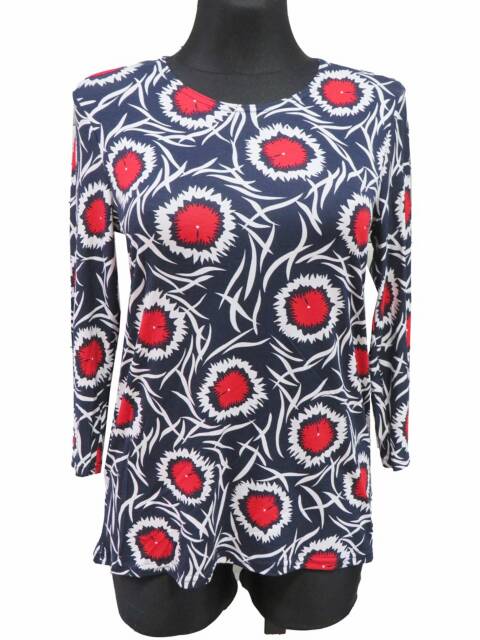 Bluzka damskie 6330 1 kolor L-4XL (towar polskie)