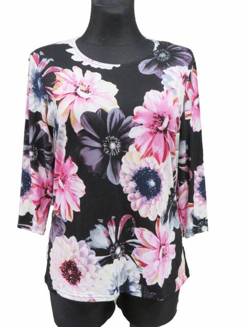 Bluzka damskie 6336 1 kolor L-4XL (towar polskie) 1