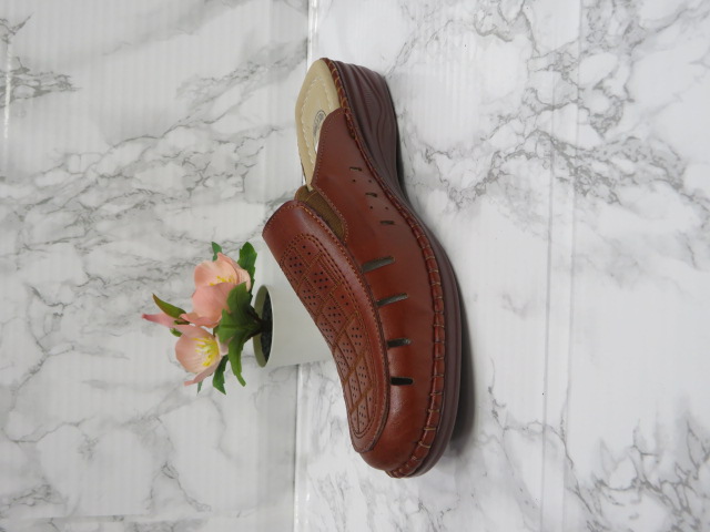 Klapki Damskie J19-11 BROWN 36-41 1