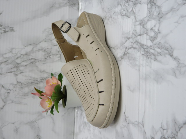 Sandały damskie J19-12 BEIGE 36-41