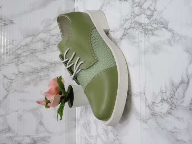 Półbuty Damskie A21-8313 GREEN 36-41