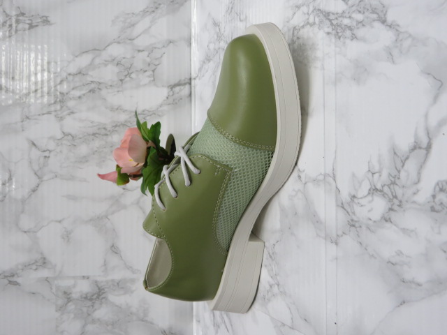 Półbuty Damskie A21-8313 GREEN 36-41 1