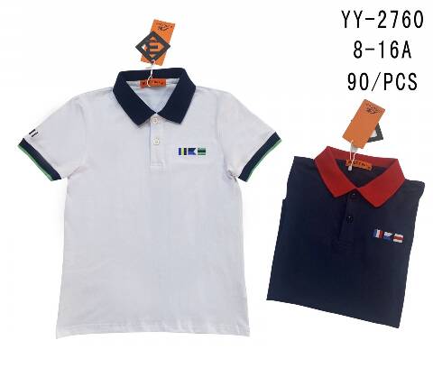 Bluzki chłopięce YY-2760 Mix kolor 8-16 1