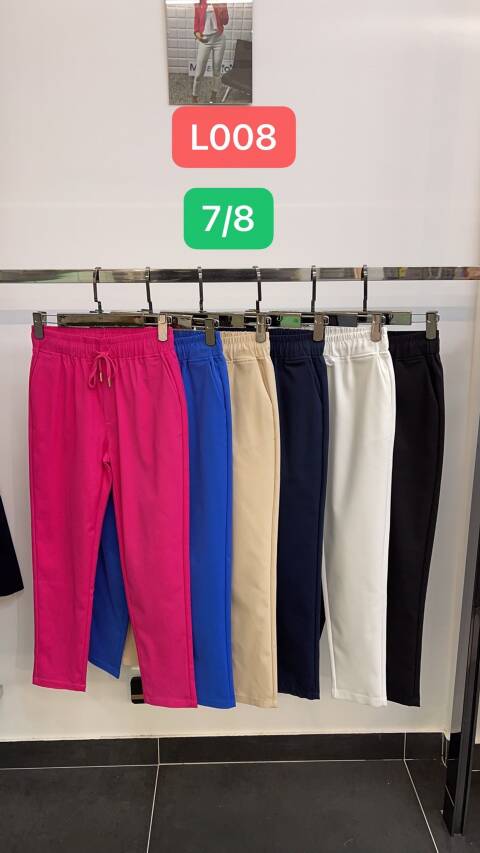 Spodnie damskie L008 1 kolor S-XL