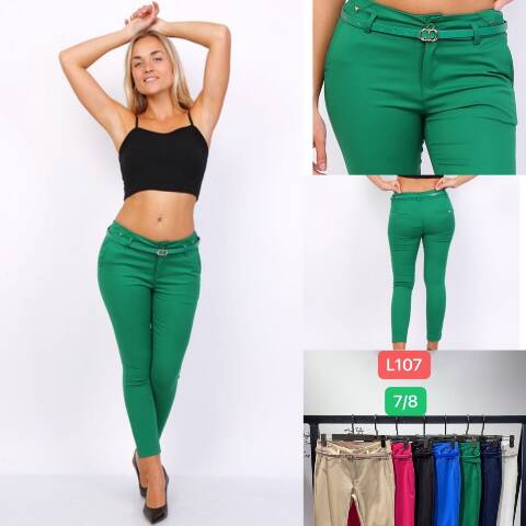 Spodnie damskie L107 1 kolor S-XL