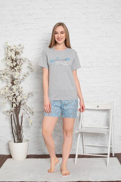 Piżama damskie 8700 1 kolor L-3XL (towar tureckie) 1