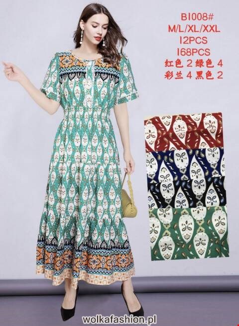 Sukienka damskie BI008 Mix kolor M-2XL