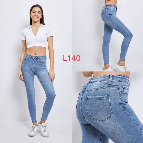 Jeansy damskie L140 1 kolor 36-44