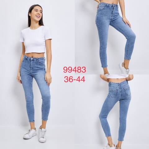 Jeansy damskie 99483 1 kolor 36-44 1