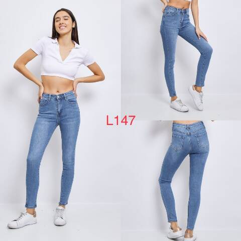 Jeansy damskie L147 1 kolor 36-44