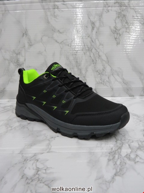 Sportowe Damskie 7058-2 BLACK/GREEN 36-41