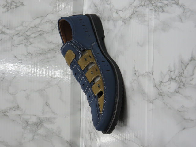 Półbuty Męskie M1004 BU/KHAKI 41-46 1