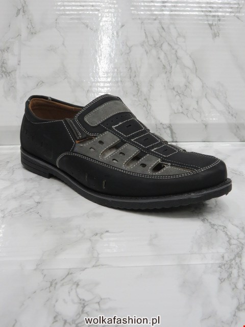 Półbuty Męskie M1004 BLACK/GREY 41-46