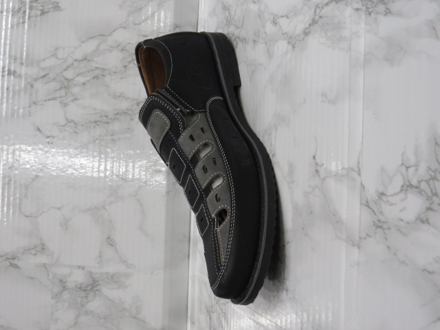 Półbuty Męskie M1004 BLACK/GREY 41-46 1