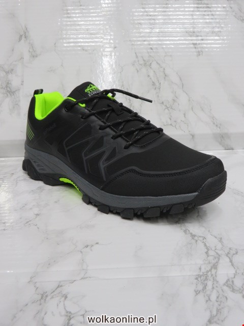 Trampki Męskie 7080-2 BLACK/GREEN 41-46