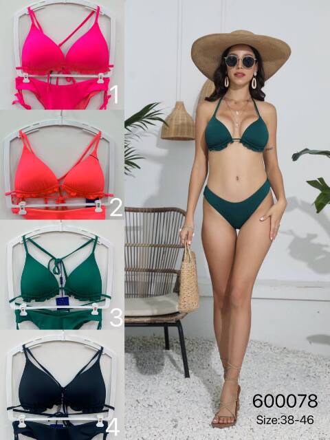 Strój kąpielowy dwuczęściowy 600078 1 kolor 38-46 1