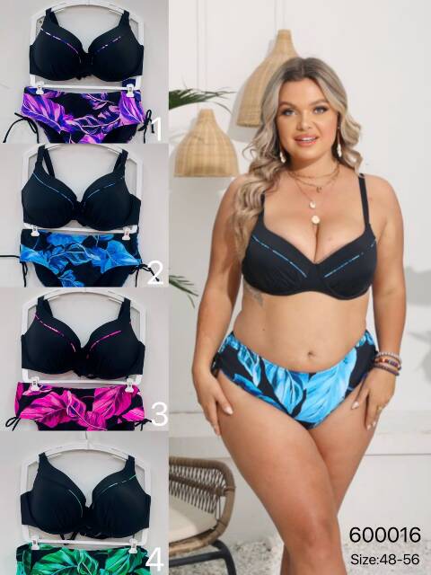 Strój kąpielowy dwuczęściowy 600016 1 kolor 38-56 1