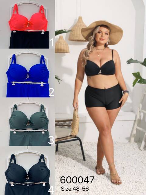 Strój kąpielowy dwuczęściowy 600047 1 kolor 48-56 1