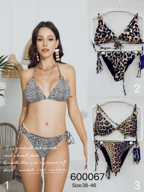 Strój kąpielowy dwuczęściowy 600067 1 kolor 38-46 1