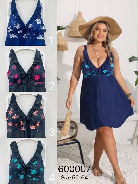 Strój kąpielowy tankini 600007 1 kolor 56-64