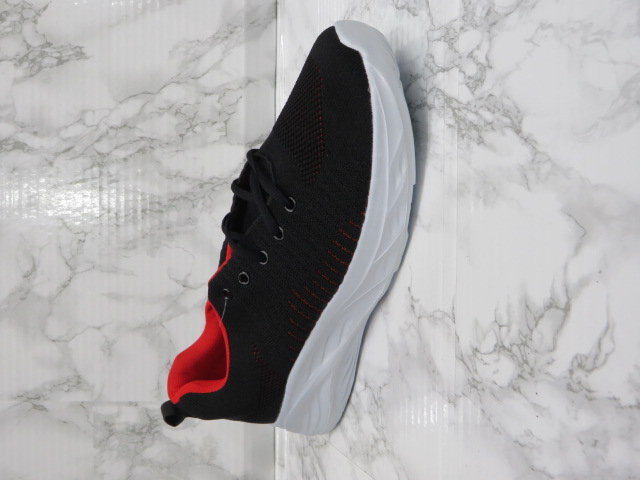 Sportowe Męskie N2562-1 BLACK/RED 41-46