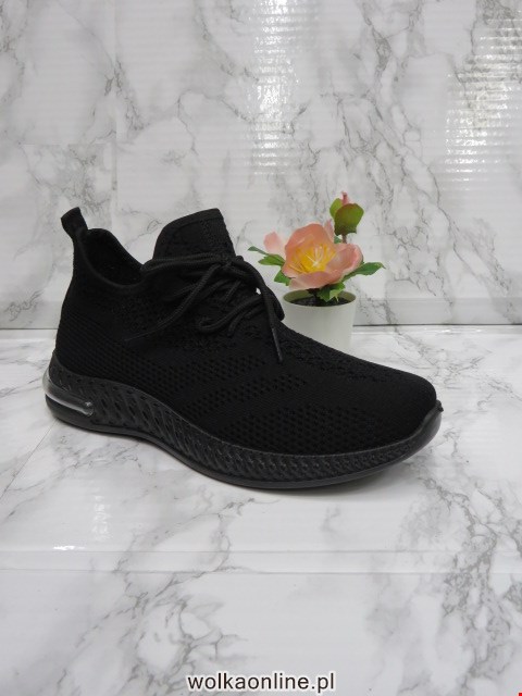 Sportowe Damskie 0578 BLACK/BLACK 36-41