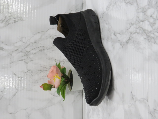 Półbuty Damskie 0558 BLACK/BLACK 36-41 1