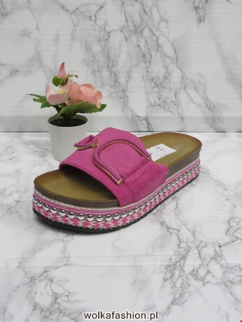 Klapki Damskie 888-525 FUSHIA 36-41