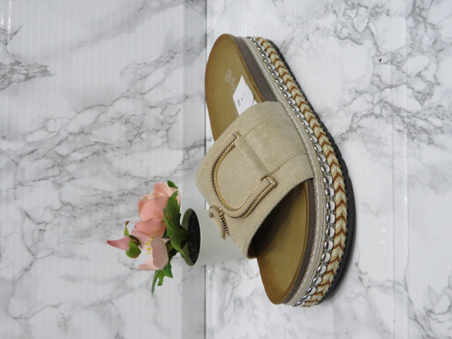 Klapki Damskie 888-525 BEIGE 36-41