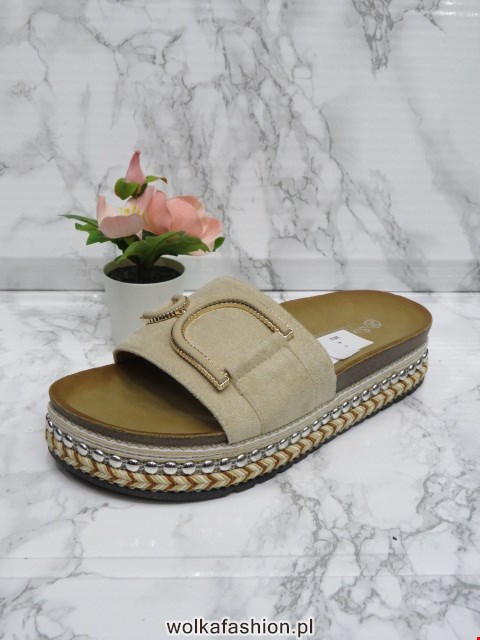 Klapki Damskie 888-525 BEIGE 36-41