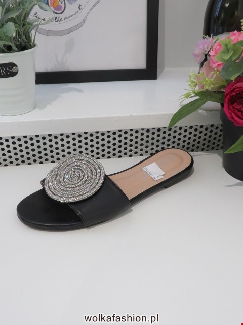 Klapki Damskie BQB7667 BLACK 36-41