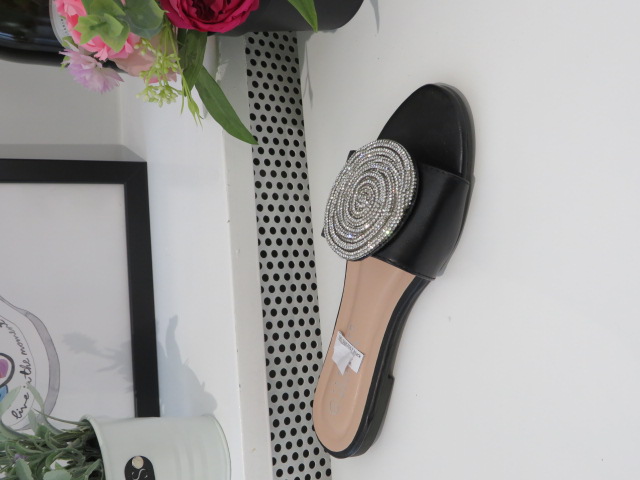 Klapki Damskie BQB7667 BLACK 36-41 1