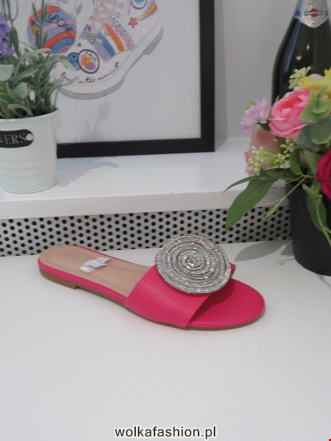 Klapki Damskie BQB7667 FUSHIA 36-41