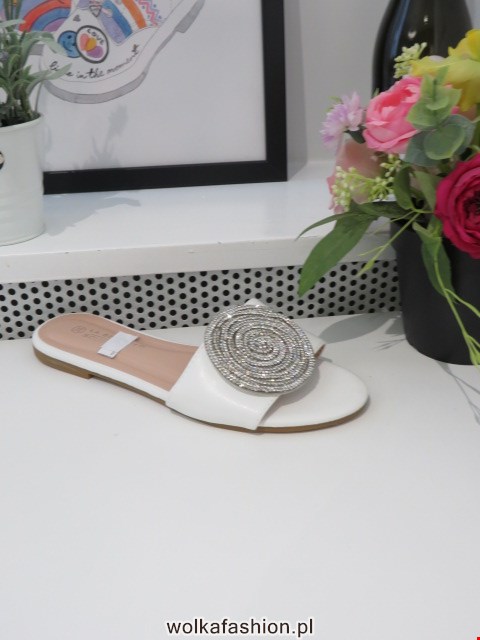 Klapki Damskie BQB7667 WHITE 36-41