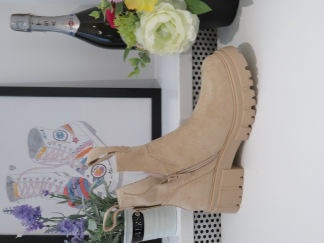 Botki Damskie 5688 BEIGE 36-41 1