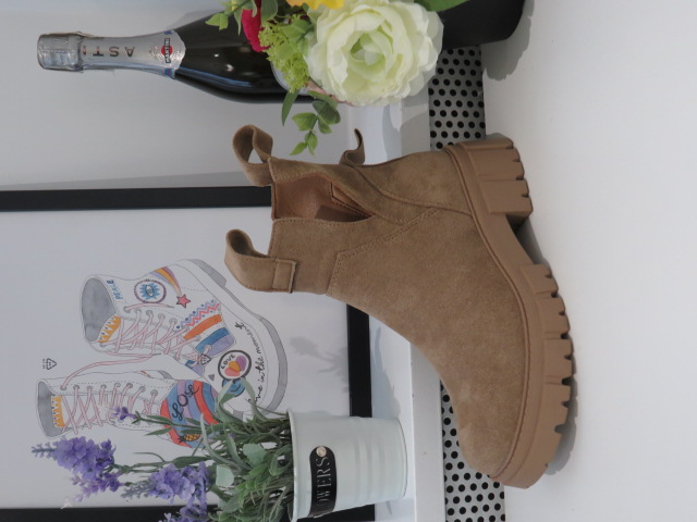 Botki Damskie 5688 KHAKI 36-41