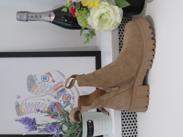 Botki Damskie 5688 KHAKI 36-41 1