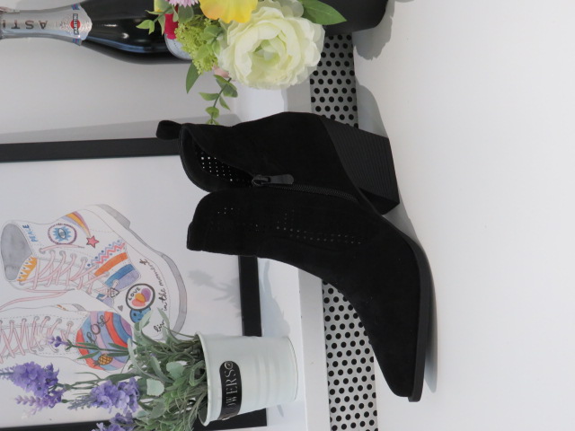 Botki Damskie RQ466 BLACK 36-41 1