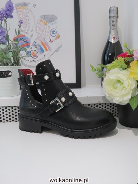 Botki Damskie M327 BLACK 36-41