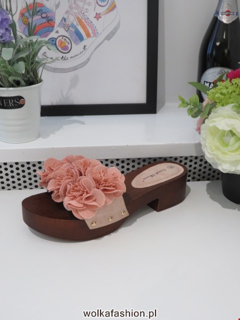 Klapki Damskie LS177 PINK 36-41
