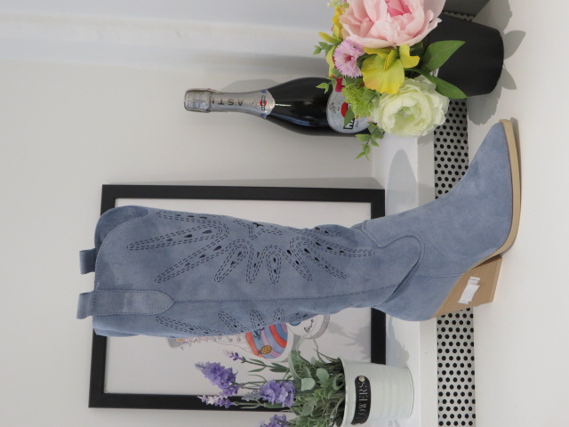 Kozaki Damskie 8676 BLUE 36-41