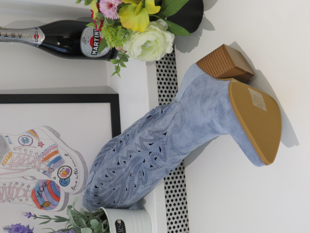 Kozaki Damskie 8576 BLUE 36-41 2