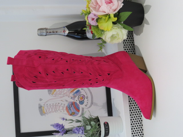 Kozaki Damskie 8576 FUSHIA 36-41