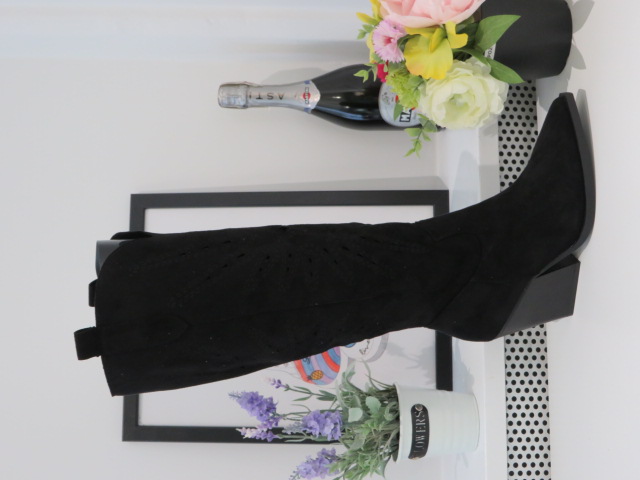 Kozaki Damskie 8676 BLACK 36-41