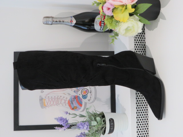 Kozaki Damskie 8676 BLACK 36-41 1