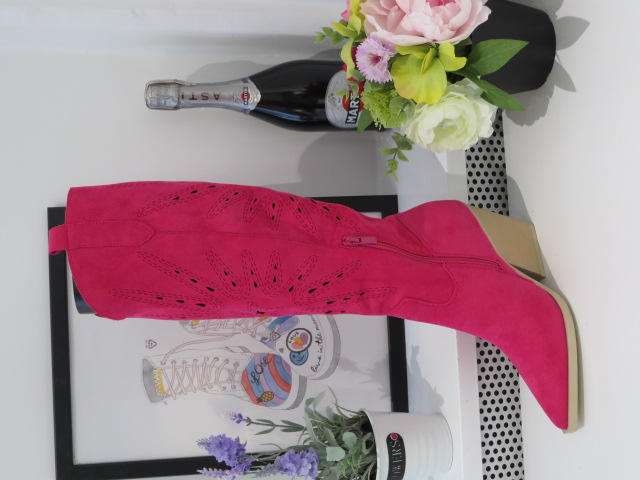 Kozaki Damskie 8676 FUSHIA 36-41 1